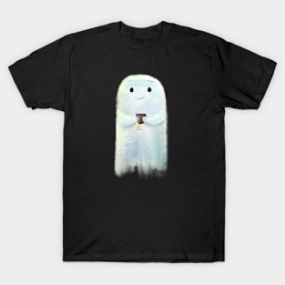 Ghost Sipping T-Shirt